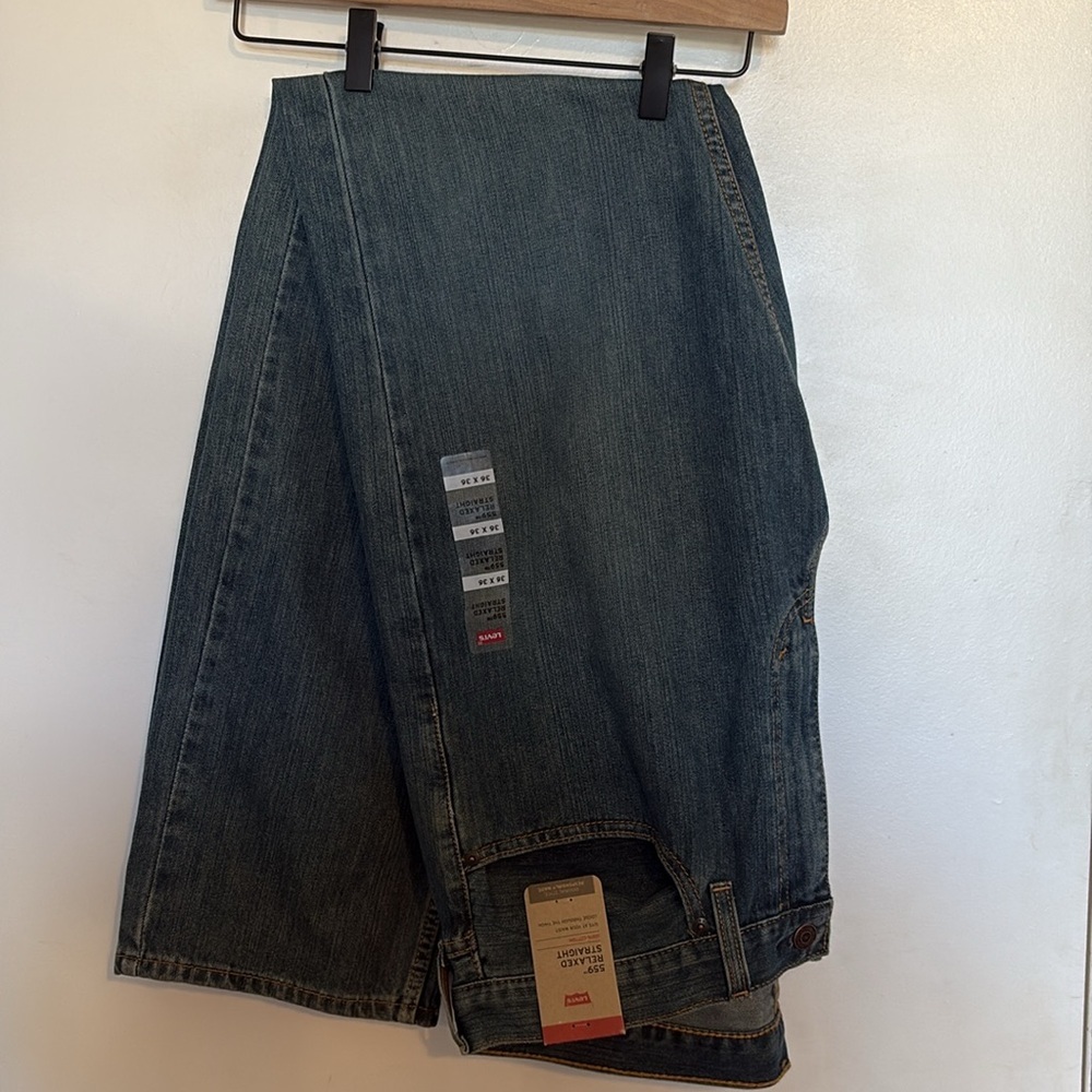 Levi’s 559 Relaxed Straight Jeans 36W 36L NWT - Picture 9 of 10
